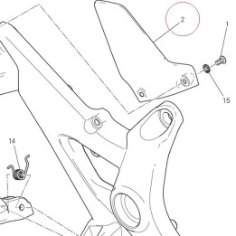 Heel guard right 4601A932A