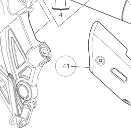 Heat guard bottom 4601B171AA