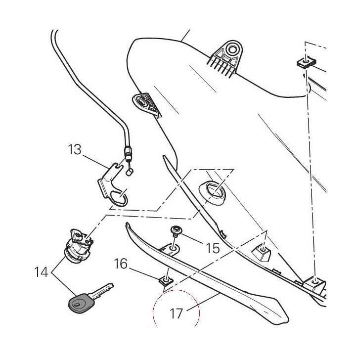 Cap right 4601B241A