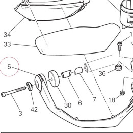 Guard, knuckle, right 4601C302AA