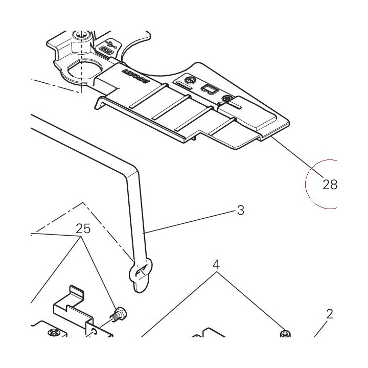 Cover, battery 4601C531C