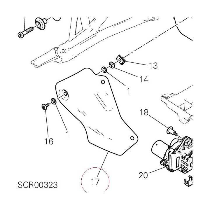 Heat guard 4601D311CA