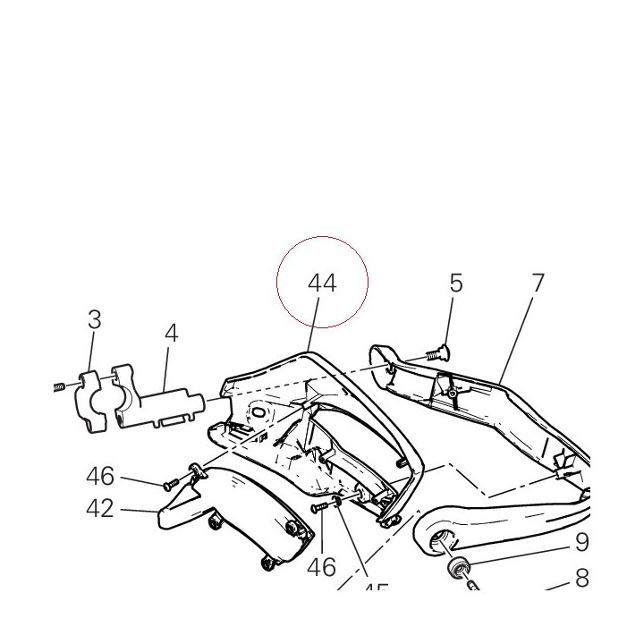 Guard, knuckle, right 4601D422A