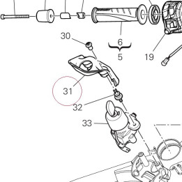 Cover, ignition switch 4601E262A