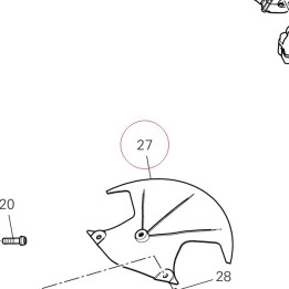 Mudguard, front 4601E461A