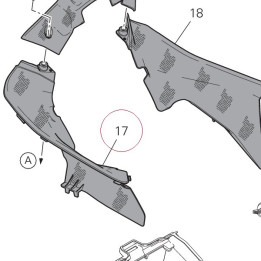 Right cover 4601E631AA