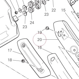 Heat guard bottom 4601E721AA