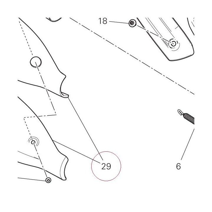 Silencer thermal protection 4601E742AA