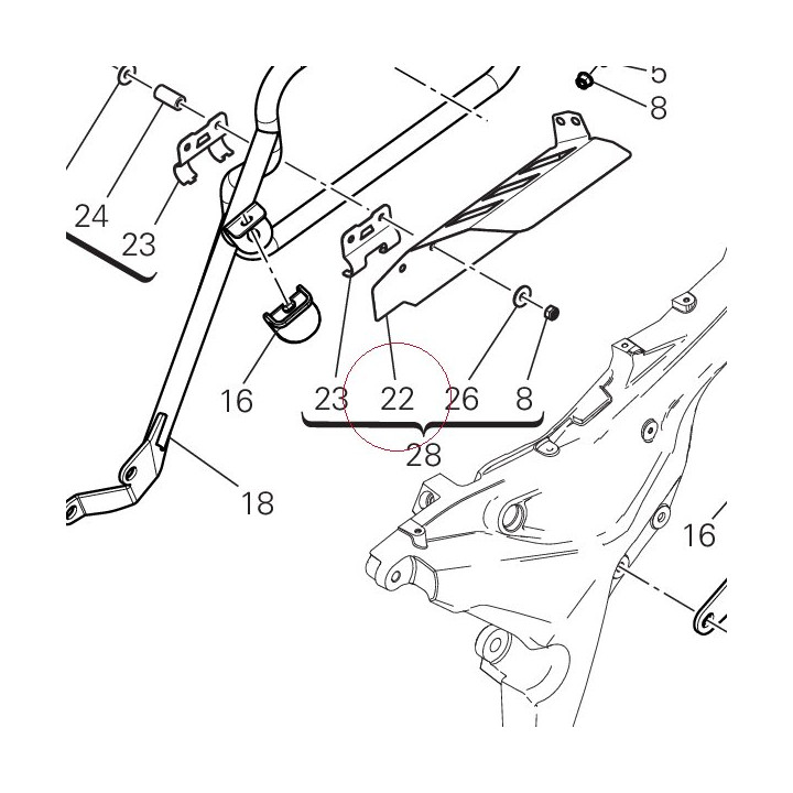 Heat guard 4601E901A