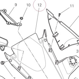 Mudflap bottom 4601F121A