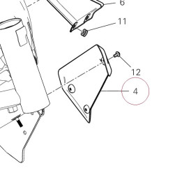 Protection, left 4601G111AA