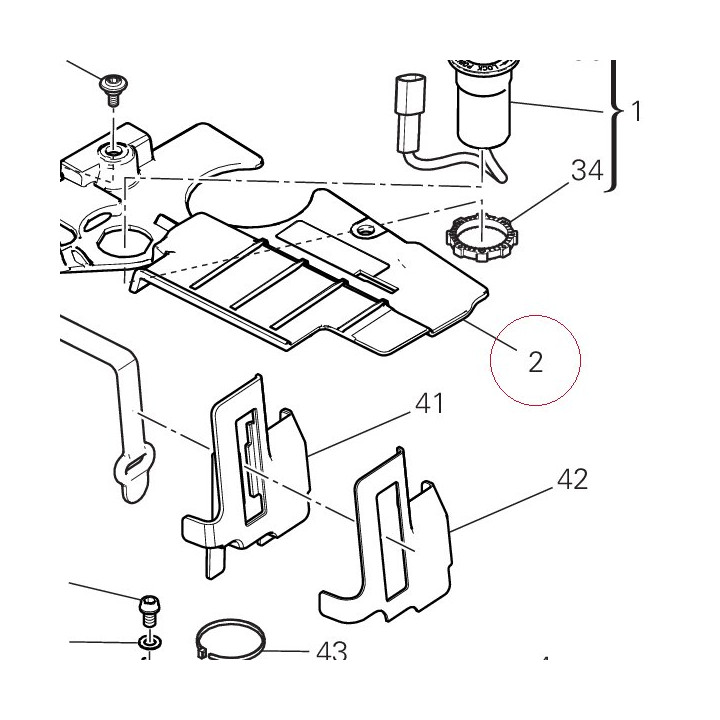 Cover, battery 4601G621A