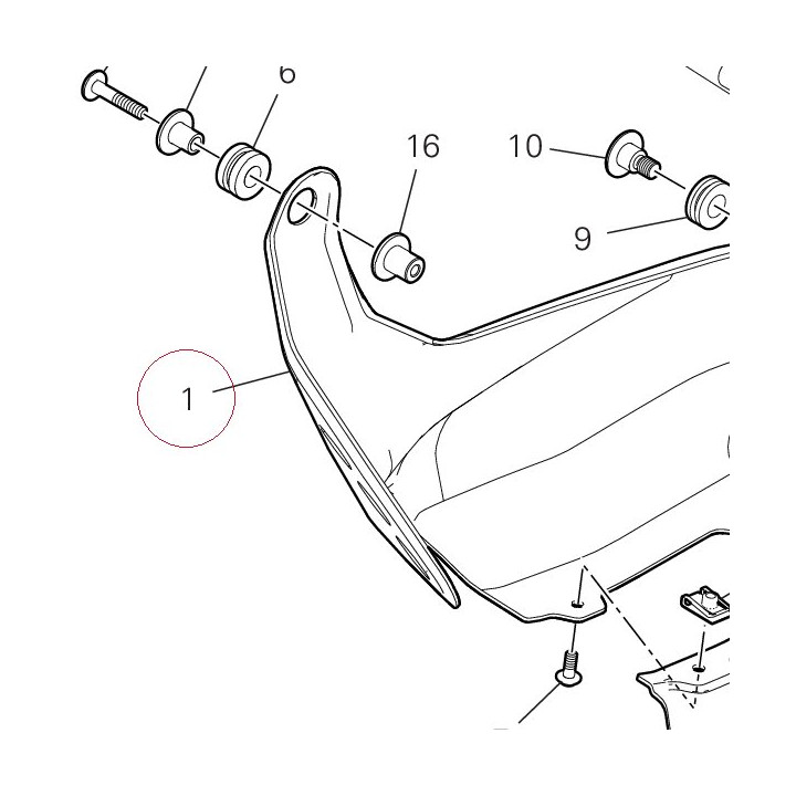 Sump guard 4601H221BA