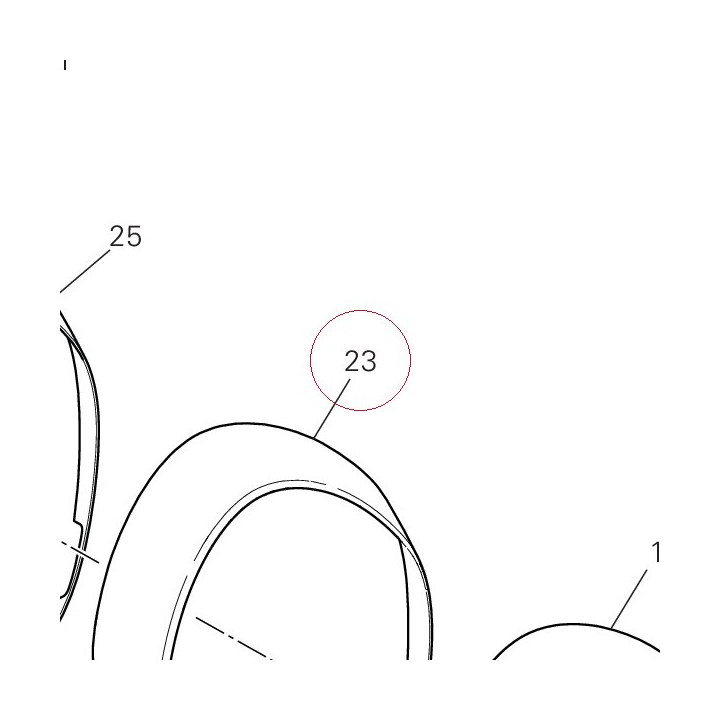 Headlight frame 4601L981A