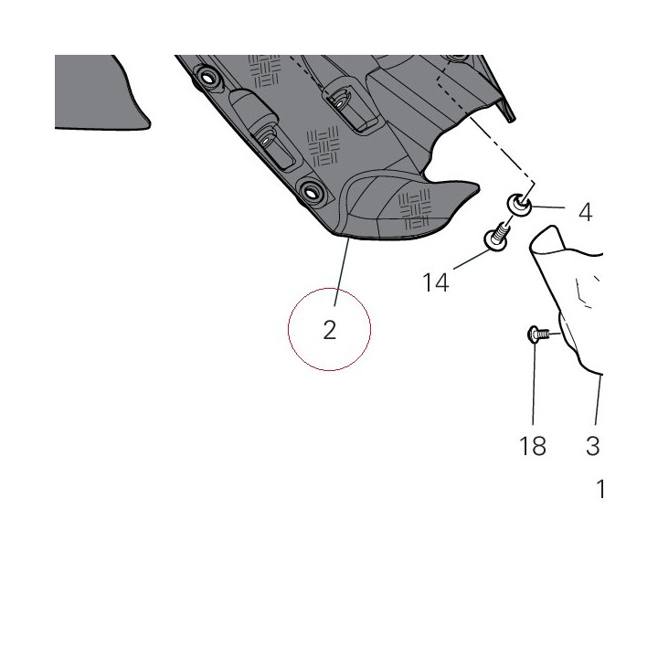 Heat guard 4601P232AA