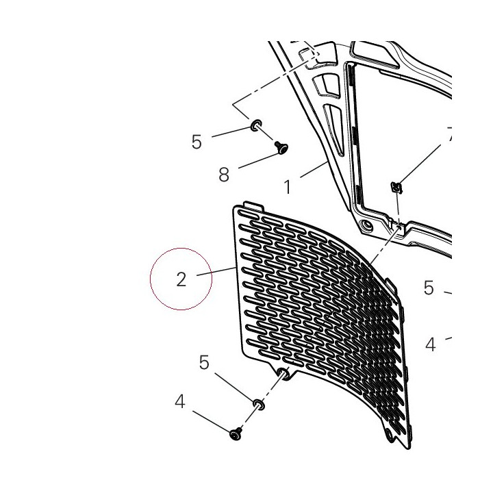 Water coolant protection V23D 4601T051B