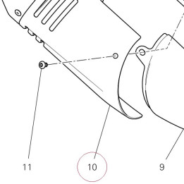 Silencer protection 46020091A