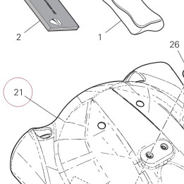 Heat guard vertical 4602G022AA