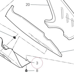 Cap right 4602I011AA