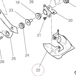 Heat guard 46110421C