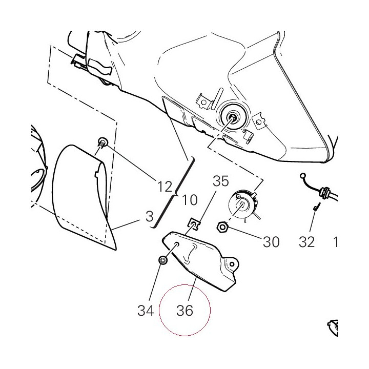 Heat guard 46110961A
