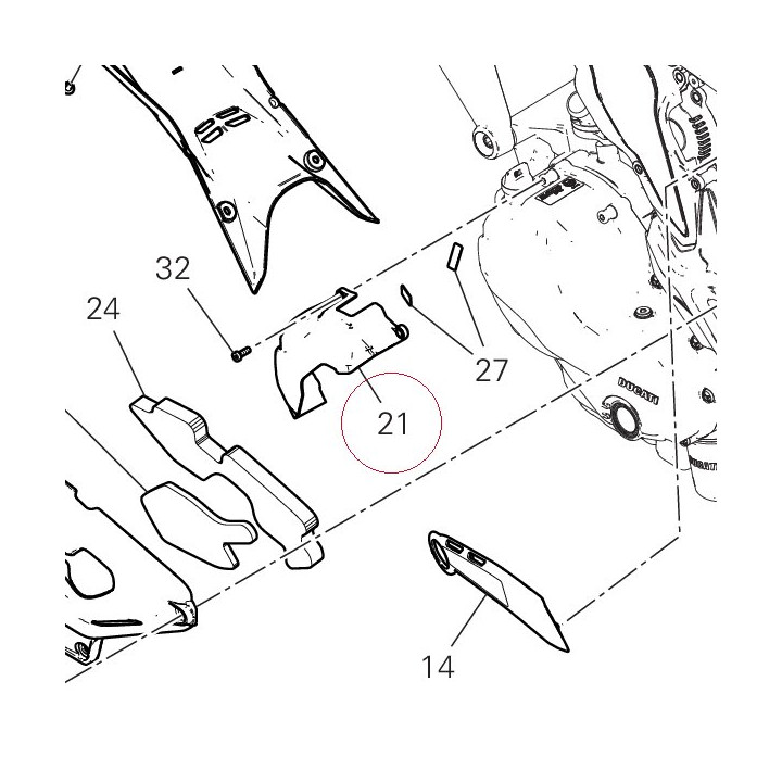 Heat guard 46111241A