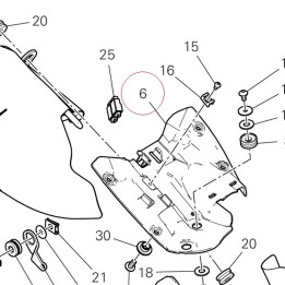 Heat guard 46111562AA
