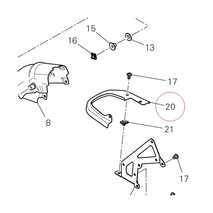 Heat guard 46112171A