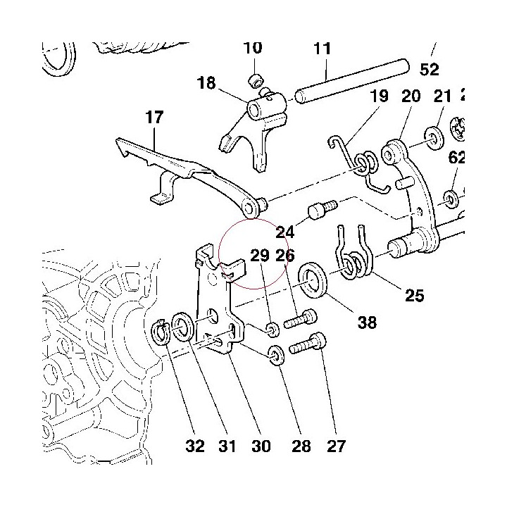 Washer 46230038A