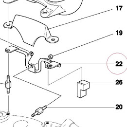 Bracket-meter 47010521A