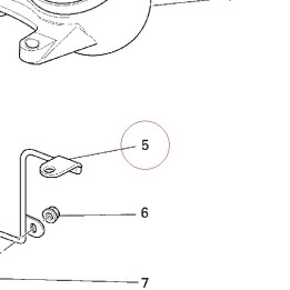 Bracket-meter 47010621A