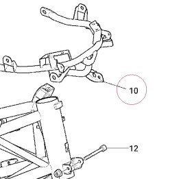 Bracket, fairing 47010791B