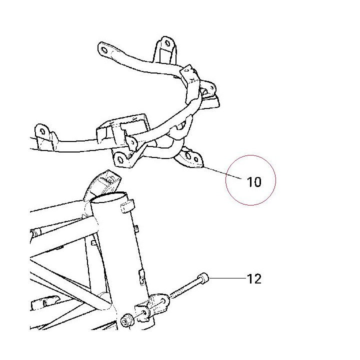 Bracket, fairing 47010791B