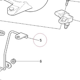 Bracket meter 47011851A