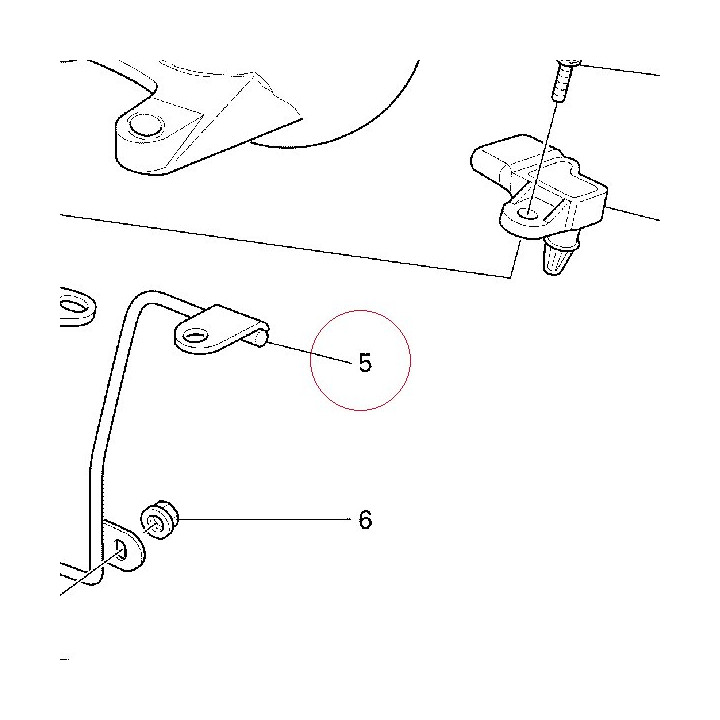 Bracket meter 47011851A