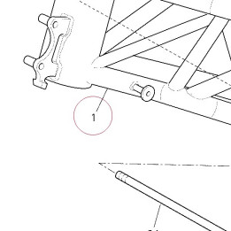 Frame black 47011892BK