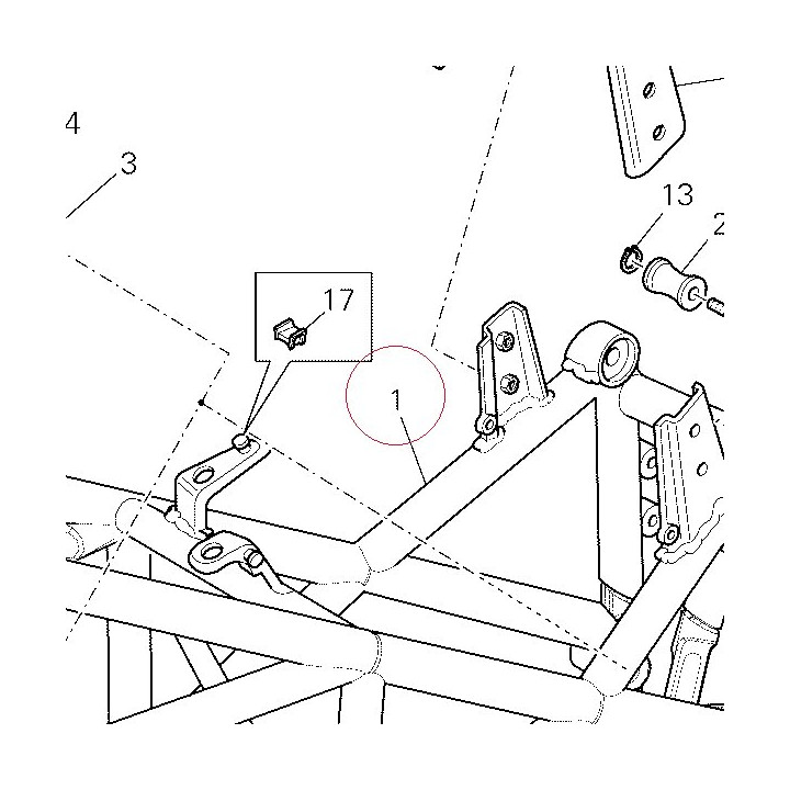 Frame racingblack 47017015AT