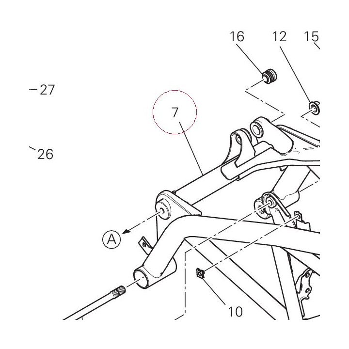 Frame grey 47017941AA