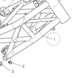 Frame red 47022041AA