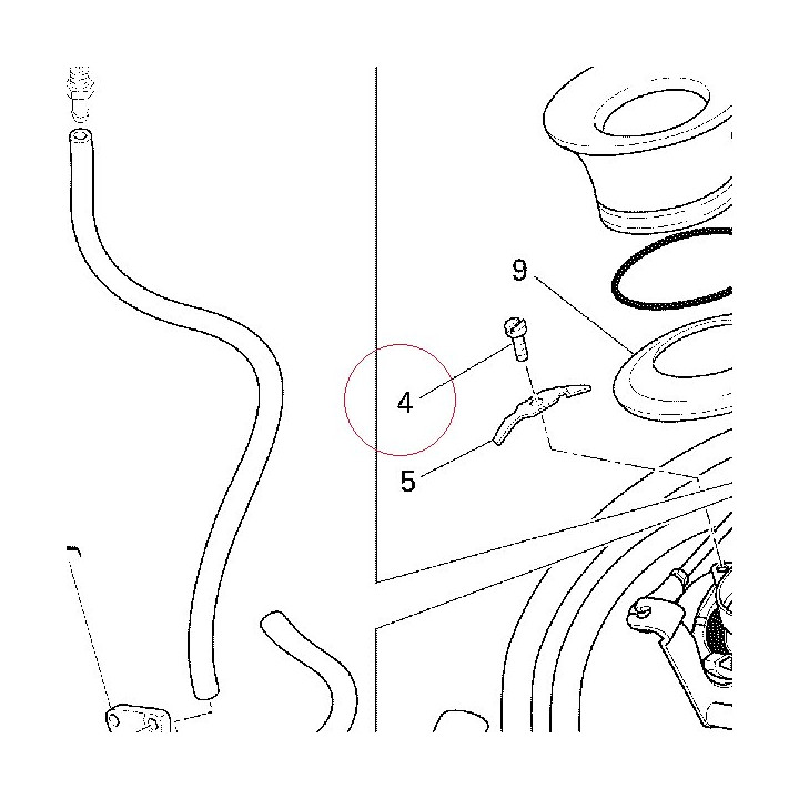 Screw M5X8 470412