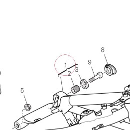 Frame red 470P3053AB