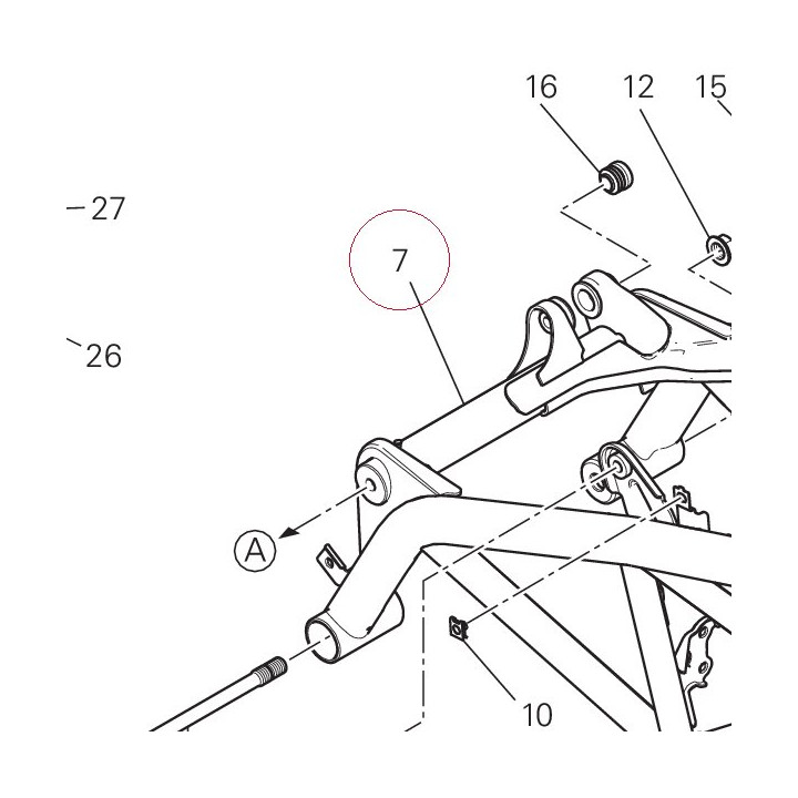 Front frame 470P7141DA