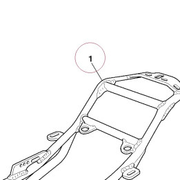 Rear frame 47110091B