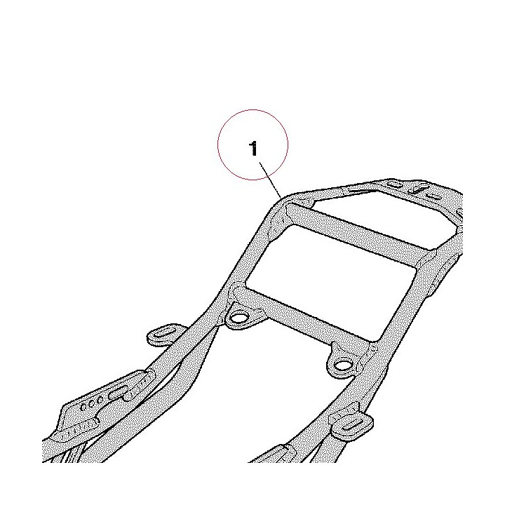 Rear frame 47110091BW