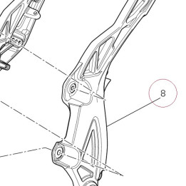Frame left grey 47110213CB