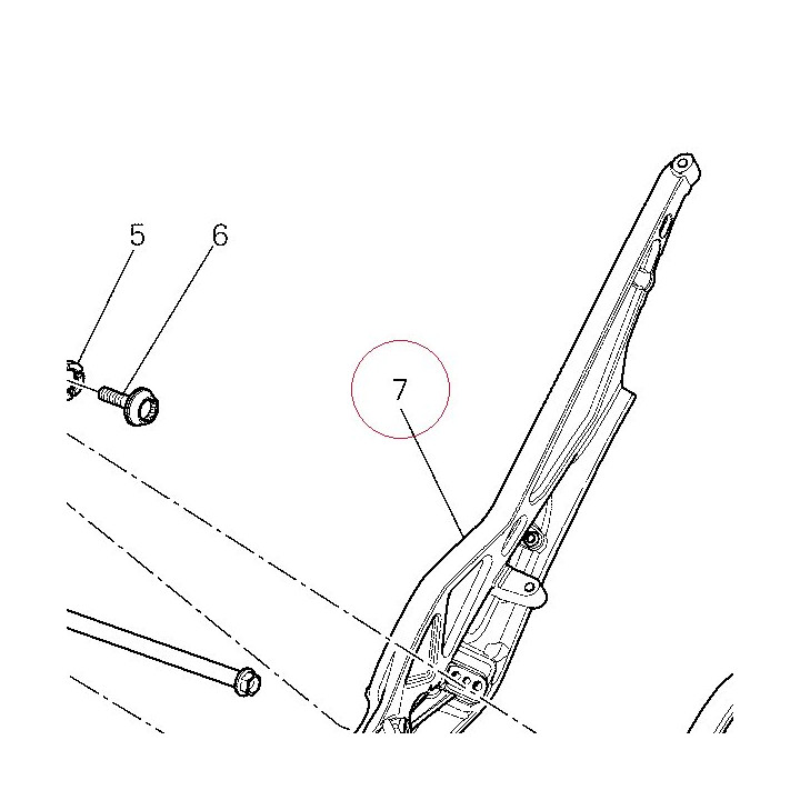 Frame right grey 47110222CB