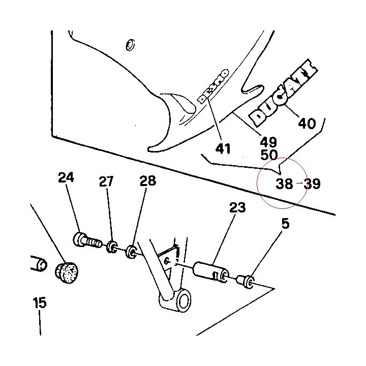 Fairing, left 48010161AA