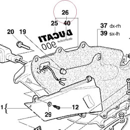 Right upper half-fairing 48010811BG