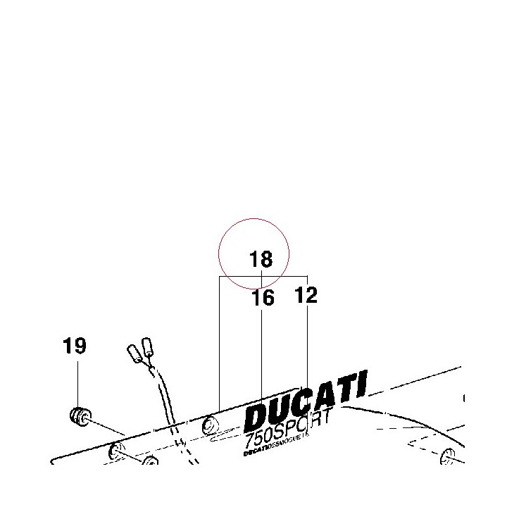 Fairing, left 48010921AC
