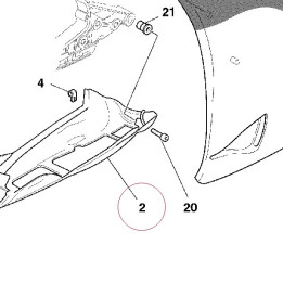 Lower fairing 48010931A